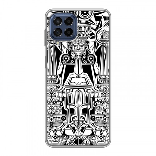 Дизайнерский силиконовый чехол для Samsung Galaxy M53 5G Мистические божества