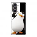 Дизайнерский силиконовый чехол для Huawei Nova 10 Пингвины