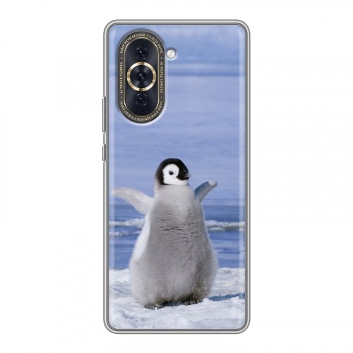 Дизайнерский силиконовый чехол для Huawei Nova 10 Пингвины