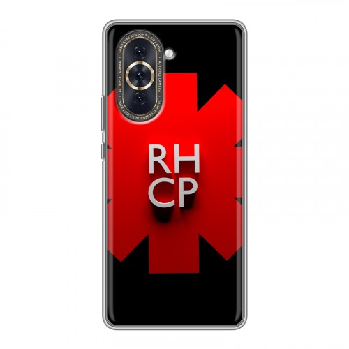 Дизайнерский силиконовый чехол для Huawei Nova 10 Red Hot Chili Peppers