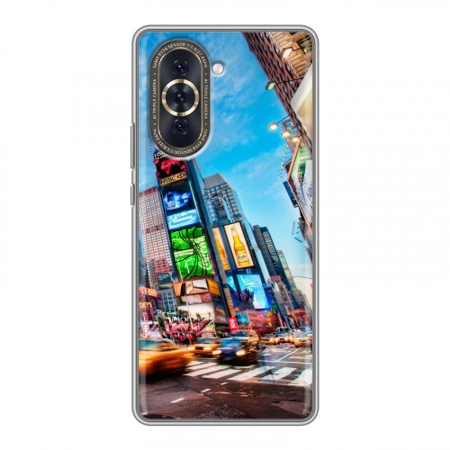 Дизайнерский силиконовый чехол для Huawei Nova 10 Нью-Йорк