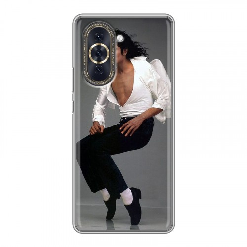 Дизайнерский силиконовый чехол для Huawei Nova 10 Майкл Джексон