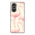 Дизайнерский силиконовый чехол для Huawei Nova 10 Розовые фламинго