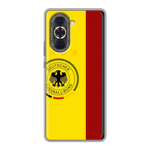 Дизайнерский силиконовый чехол для Huawei Nova 10 Флаг Германии