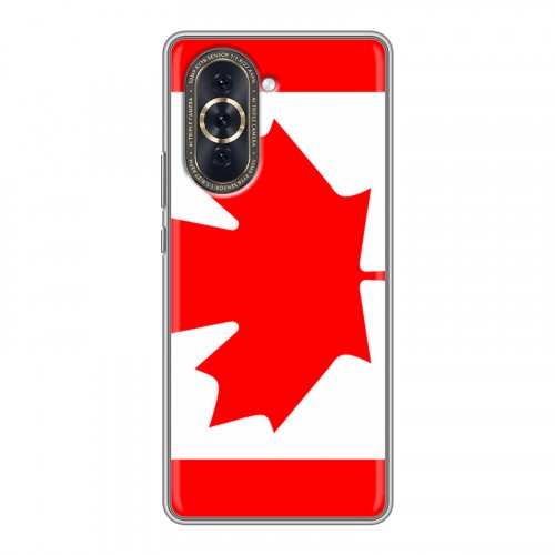 Дизайнерский силиконовый чехол для Huawei Nova 10 Флаг Канады