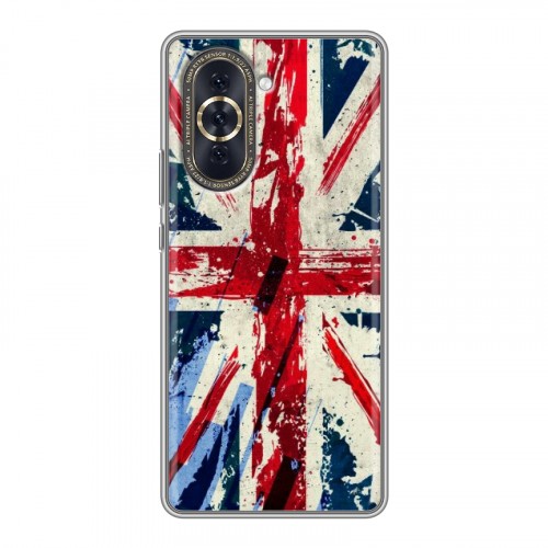 Дизайнерский силиконовый чехол для Huawei Nova 10 Флаг Британии