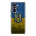 Дизайнерский силиконовый с усиленными углами чехол для Huawei Nova 10 Флаг Украины