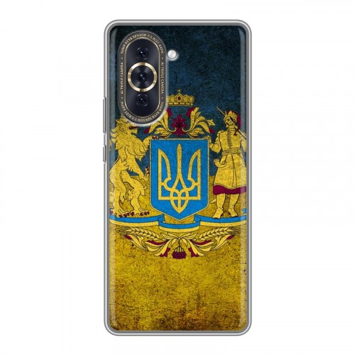 Дизайнерский силиконовый чехол для Huawei Nova 10 Флаг Украины