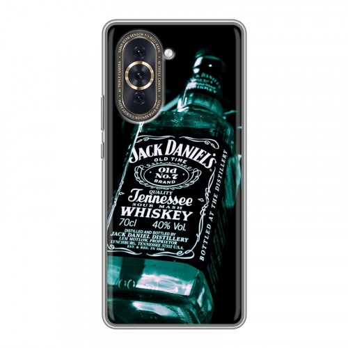 Дизайнерский силиконовый чехол для Huawei Nova 10 Jack Daniels