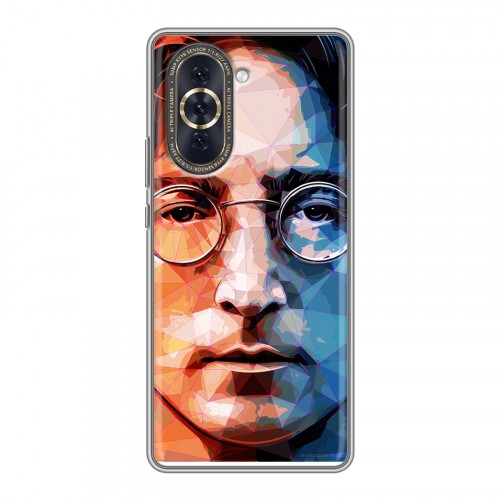 Дизайнерский силиконовый чехол для Huawei Nova 10 Джон Леннон