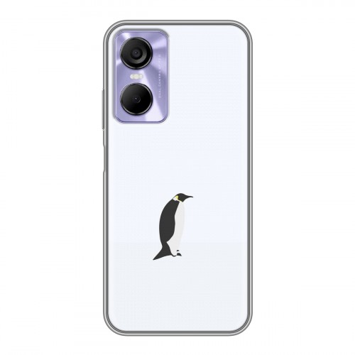Дизайнерский силиконовый чехол для Tecno Pop 6 Pro Пингвины