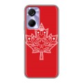 Дизайнерский силиконовый чехол для Tecno Pop 6 Pro Флаг Канады