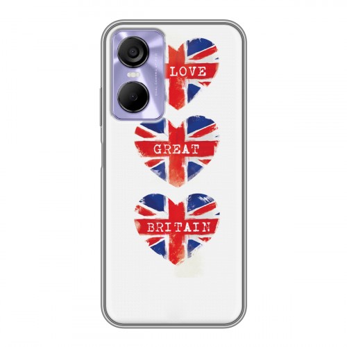 Дизайнерский силиконовый чехол для Tecno Pop 6 Pro British love