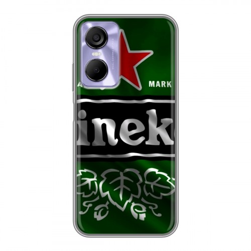 Дизайнерский силиконовый чехол для Tecno Pop 6 Pro Heineken