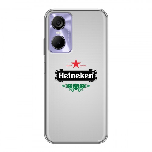 Дизайнерский силиконовый чехол для Tecno Pop 6 Pro Heineken