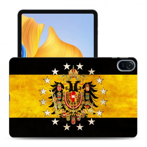 Дизайнерский силиконовый чехол для Huawei Honor Pad 8 Российский флаг
