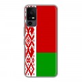 Дизайнерский силиконовый чехол для TCL 40R 5G Флаг Белоруссии