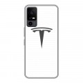 Дизайнерский силиконовый чехол для TCL 40R 5G Tesla