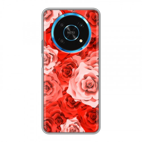 Дизайнерский силиконовый чехол для Huawei Honor Magic 4 Lite 5G Органические цветы