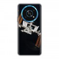 Дизайнерский силиконовый с усиленными углами чехол для Huawei Honor Magic 4 Lite 5G Орбита