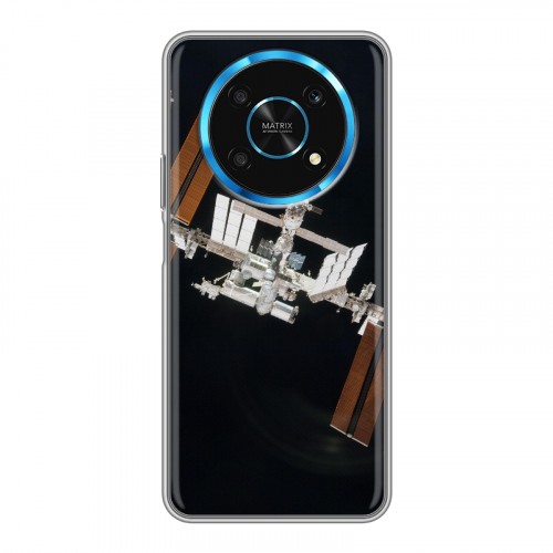Дизайнерский силиконовый с усиленными углами чехол для Huawei Honor Magic 4 Lite 5G Орбита