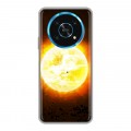 Дизайнерский силиконовый с усиленными углами чехол для Huawei Honor Magic 4 Lite 5G Солнце