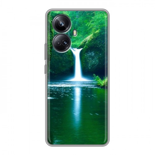 Дизайнерский пластиковый чехол для Realme 10 Pro Plus Водопады
