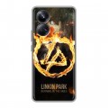 Дизайнерский силиконовый чехол для Realme 10 Pro Plus Linkin Park