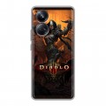 Дизайнерский силиконовый чехол для Realme 10 Pro Plus Diablo