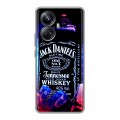 Дизайнерский силиконовый чехол для Realme 10 Pro Plus Jack Daniels