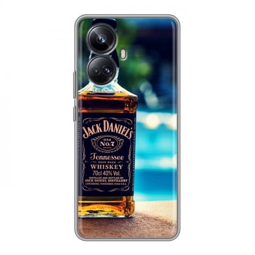 Дизайнерский пластиковый чехол для Realme 10 Pro Plus Jack Daniels