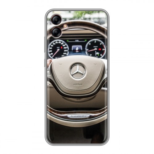 Дизайнерский силиконовый чехол для Samsung Galaxy A04e Mercedes