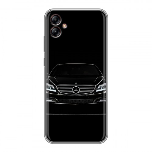 Дизайнерский силиконовый с усиленными углами чехол для Samsung Galaxy A04e Mercedes