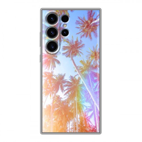 Дизайнерский силиконовый чехол для Samsung Galaxy S23 Ultra Hawaii
