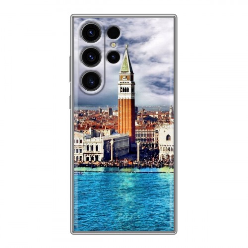 Дизайнерский силиконовый чехол для Samsung Galaxy S23 Ultra Венеция