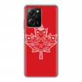 Дизайнерский силиконовый чехол для Xiaomi Poco X5 Pro Флаг Канады