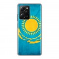Дизайнерский силиконовый чехол для Xiaomi Poco X5 Pro Флаг Казахстана