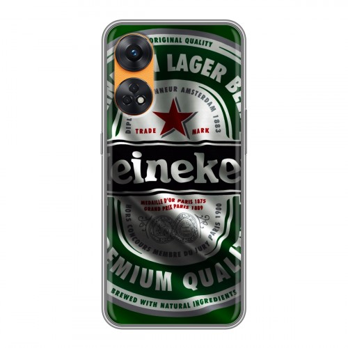 Дизайнерский силиконовый чехол для OPPO Reno8 T Heineken