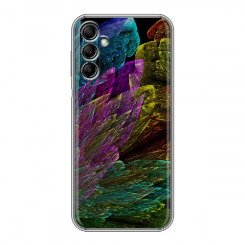 Дизайнерский силиконовый чехол для Samsung Galaxy A14 Красочные абстракции