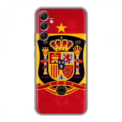 Дизайнерский силиконовый чехол для Samsung Galaxy A34 5G флаг Испании