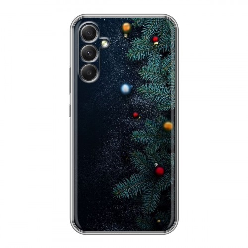 Дизайнерский силиконовый чехол для Samsung Galaxy A34 5G Christmas 2020