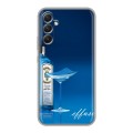 Дизайнерский силиконовый чехол для Samsung Galaxy A34 5G Bombay Sapphire