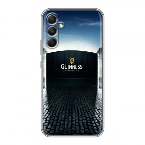 Дизайнерский силиконовый чехол для Samsung Galaxy A34 5G Guinness
