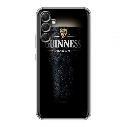 Дизайнерский силиконовый чехол для Samsung Galaxy A34 5G Guinness