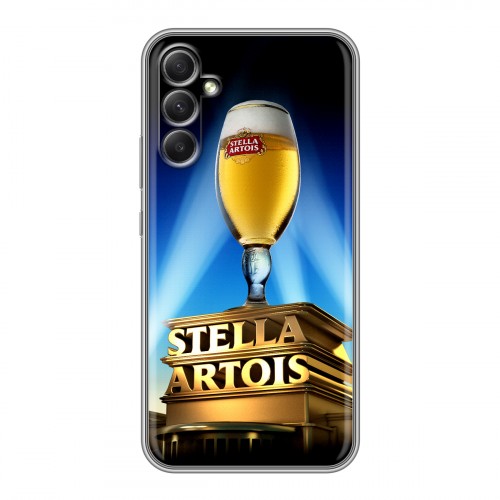 Дизайнерский силиконовый чехол для Samsung Galaxy A34 5G Stella Artois