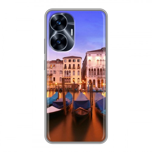 Дизайнерский силиконовый чехол для Realme C55 венеция