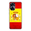 Дизайнерский силиконовый чехол для Realme C55 флаг Испании