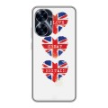 Дизайнерский силиконовый чехол для Realme C55 British love