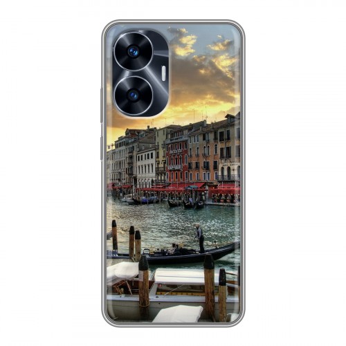 Дизайнерский силиконовый чехол для Realme C55 Венеция