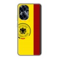 Дизайнерский силиконовый чехол для Realme C55 Флаг Германии